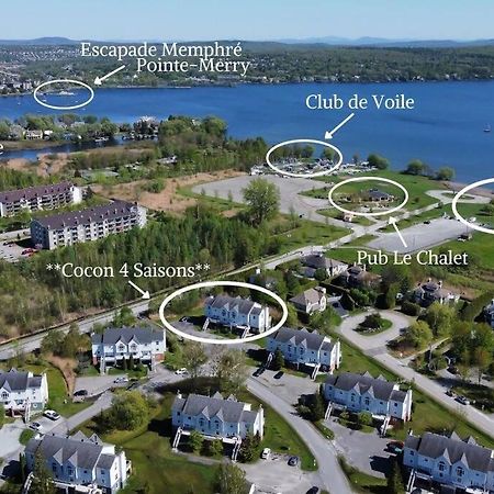 *Nouveaute* Foyer Au Bois, Plage, Montagne Et + Magog Bagian luar foto